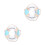 2Stk Holz Wandornament Mediterraner 8