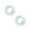 2Stk Holz Wandornament Mediterraner 7