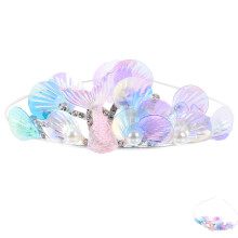 5Stk Tiara Haarband Metallkrone Mit Funkelnden Strasssteinen