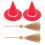 8Sets Mini Heksenhoed En Huisdecoratie 1