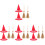 8Sets Mini Heksenhoed En Huisdecoratie 4