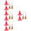 8Sets Mini Heksenhoed En Huisdecoratie 9