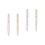 4Stk Lip Gloss Set, Robustes Material, Tragbar Für Unterwegs 4