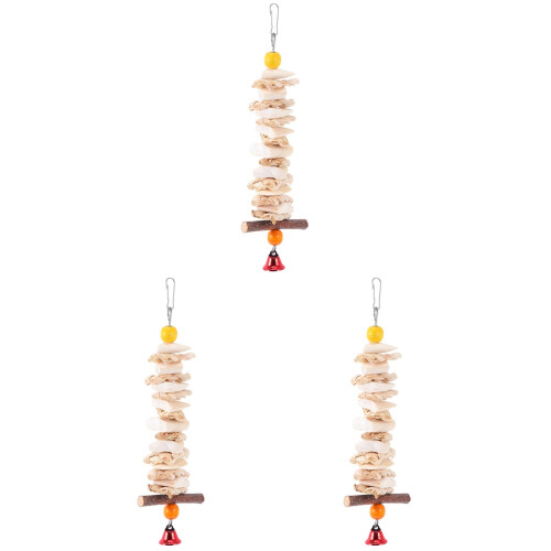 3St Kauwspeelgoed Snavelbot Kleine Vogels Multi 1