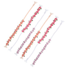 15Paare Komfortable Stickereibänder - Für Damen Bunt