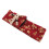 3Pcs Red Drumstick Carry Handbag Floral Design Double-Layer Durable 2