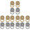 16Pcs Durable Metal Earring Backs for Droopy Ears Secure Stud Earrings 4