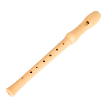 4Sets Draagbare Houtkleurige 8-Hole Voor Kinderen Beginners