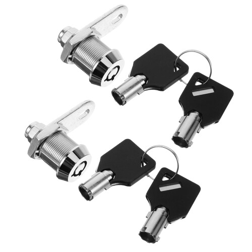 3Sets Durable Toolbox Cam Locks Keyed Rv Storage Lock Replacement Kit 1