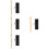 4Sets Draagbare Houtkleurige 8-Hole Voor Kinderen Beginners 9