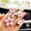 4St Pink Auto Luchtverfrisser Clip Ijzeren Aromatherapie Diffuser 9