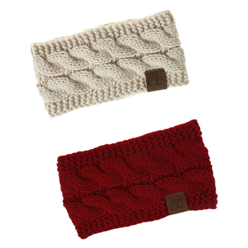 4Pcs Headband Ear Warmer Winter Wrap Knitting Ear Muffs 1
