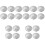 20Pcs Sturdy Silver Car Tire Hub Covers Replacement Plastic Caps 5