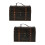 2Stk Holz Schmuckbox Desktop Organizer Retro 7