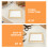 4Pcs Durable Natural Wood Screen Frame for Handmade Paper Craft 7