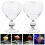 4Pcs Beautiful Transparent Heart-Shaped Cocktail Glass Cups for Party 8