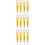 12Pcs Hanging Spring Scale for Fishing Assorted Color Hook Scale 8