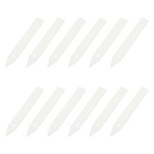 100Pcs Lightweight White Plastic Tape Holders for Office and Home