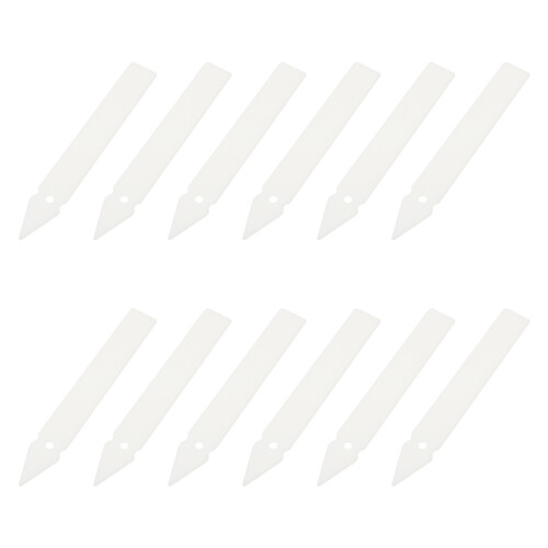100Pcs Lightweight White Plastic Tape Holders for Office and Home