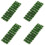 Fake Grass Tuft Decor Green Plastic Grass Cluster for Weddings 5