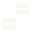 100Pcs Lightweight White Plastic Tape Holders for Office and Home 9