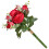 2Stk Rote Künstliche Blumenstrauß Hochzeit 3