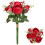 2Stk Rote Künstliche Blumenstrauß Hochzeit 2