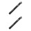 2Set Pompa Outdoor Nera in Alluminio, E 8