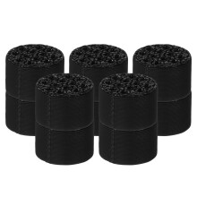 40Stk Exquisiter Mini Kohleofen Pla Puppenhaus Zubehör Schwarz