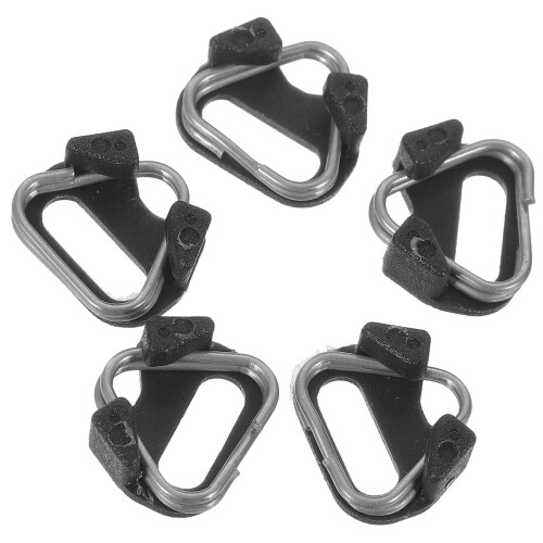 20Pcs Camera Strap Triangle Split Rings Black Lug Mount Connectors 1
