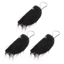 9Pz Barbe Finte Per Uomo Elastiche Costume E