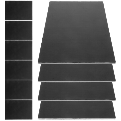 20Pz Tavole Schiuma Nere Per Manualità, Resistenti E 1