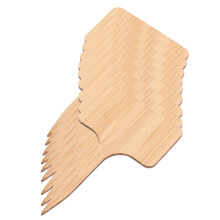 100Pz Segnapiante Bamboo Forma T Per Vasi E