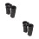 2Set Contenitore Drumstick Nero Porta Bacchette Robusto E Portatile 6