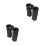 2Set Contenitore Drumstick Nero Porta Bacchette Robusto E Portatile 3