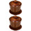2Set Tazze Per Tè Creative in Marrone Con Coperchio Design 5