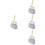 4Sets Metal Cat Litter Scoops Dark Grey for Home Use Comfortable Grip 8