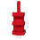 Sturdy Red Fire Extinguisher Strap Adjustable Mount for Home & Car 3