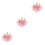 3Pz Mollette Rosa A Con Per 5