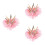 3Pz Mollette Rosa A Con Per 6