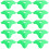 60Pz Stand Triangolare Verde Per Cubi Puzzle E Da Scrivania 1