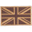 3Pz Patch Ricamate Marrone Union Jack Per Abbigliamento E 1