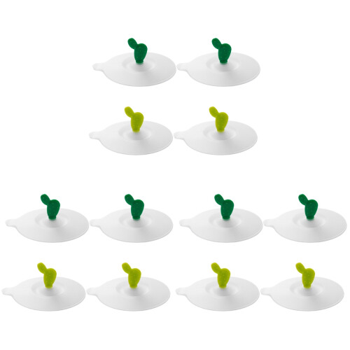 12Pz Coperchi Silicone Per Tazze Multicolor Sigillati E Riutilizzabili 1