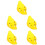 5Pcs Lightweight Yellow 6-Hole Ceramic Ocarina for Beginner Practice 9