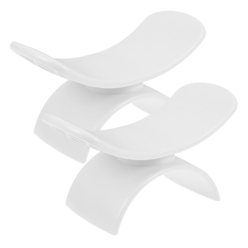 10Pz Manicure Cuscino Mano U-Shape Bianca Portatile Casa