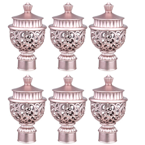 12Pz Finali Rosso Oro Decorativi Per E Camera