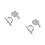 40Pz Base Spilla Argento Con Pin Clip Per Artigianali 7