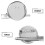 300Pz Set Base Spilla Argento Per Fissaggi E Gioielleria 7