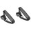 2Pcs Black Sax Strap Padded Lint Neck Harness Adjustable Fit 6