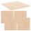 10Pz Tavole Legno Grezzo Resistenti Per Progetti Creativi DIY 1